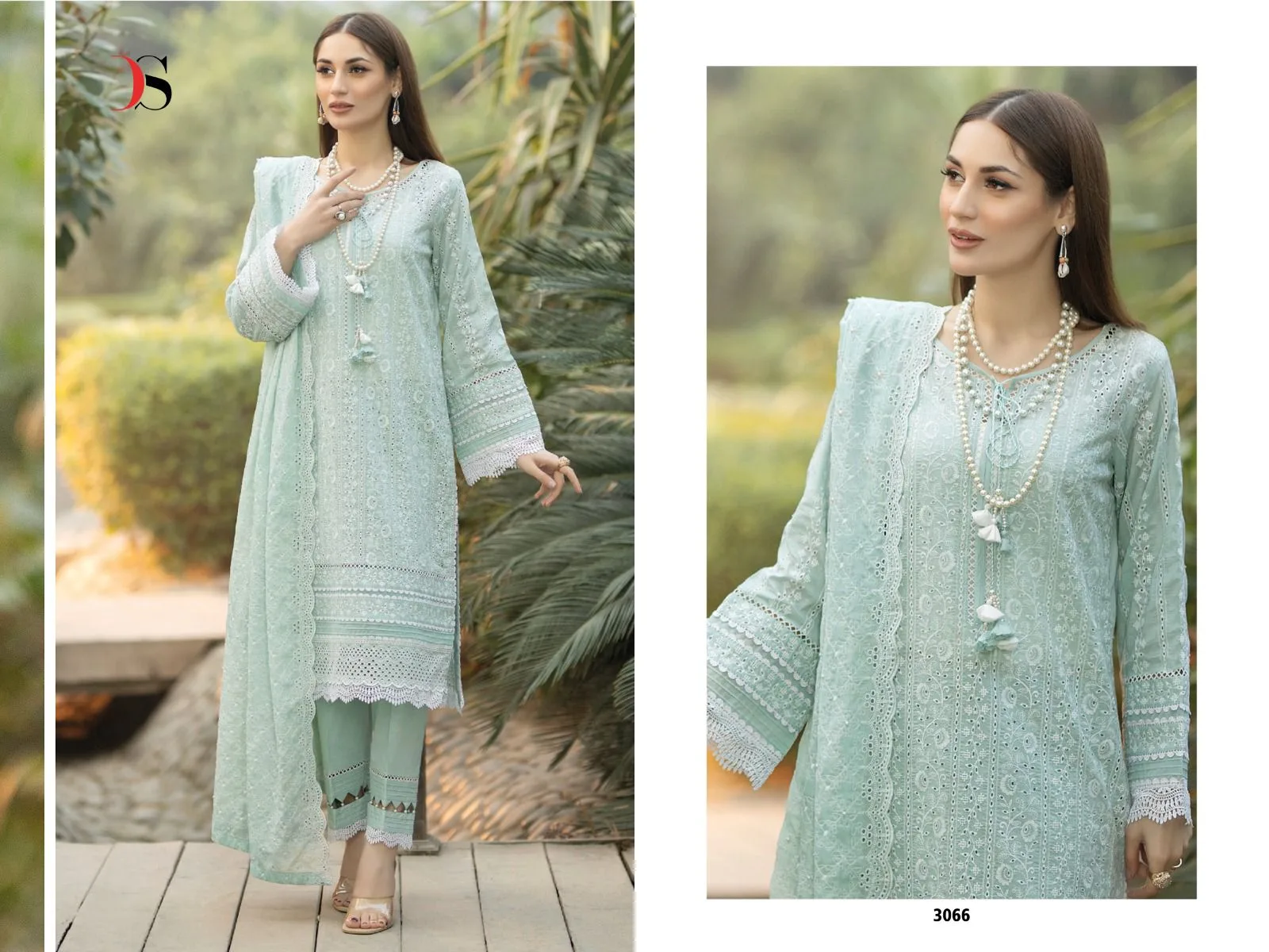 Adanlibas Chikankari Vol 23 Deepsy Pakistani Salwar Suits