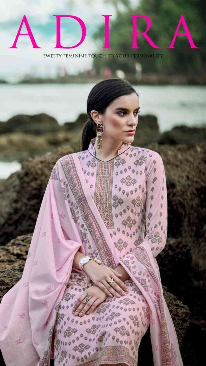 Adira Sargam Pure Cotton Printed With Foil Wholesale