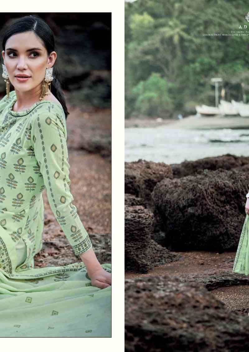 Adira Sargam Pure Cotton Printed With Foil Wholesale