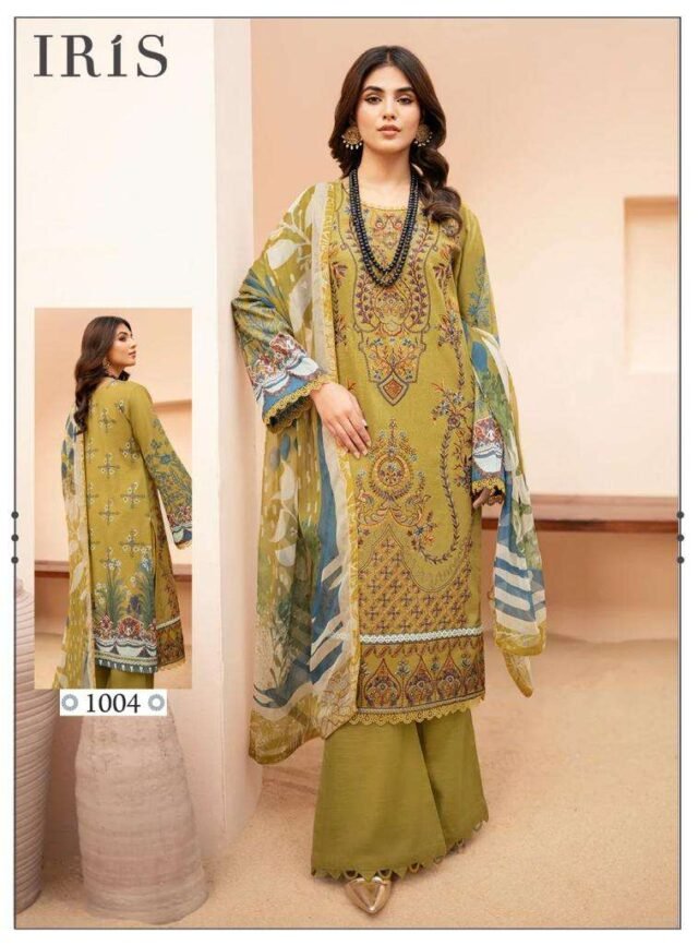 Afsanah Luxury Heavy Cotton Collection Iris