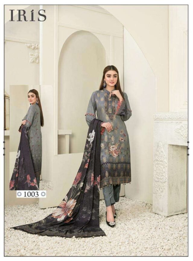 Afsanah Luxury Heavy Cotton Collection Iris