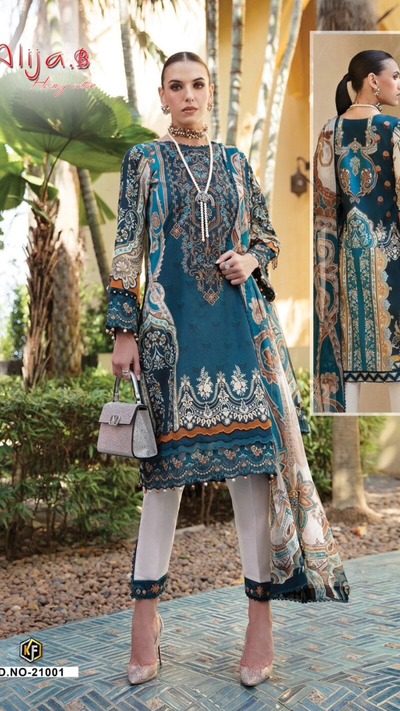 Alija B Vol 21 Keval Fab Wholesale Cotton Dress Material