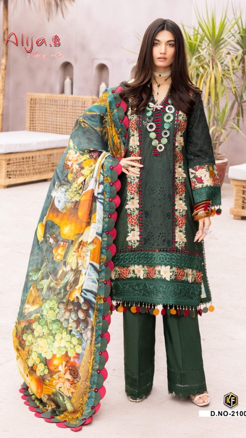 Alija B Vol 21 Keval Fab Wholesale Cotton Dress Material