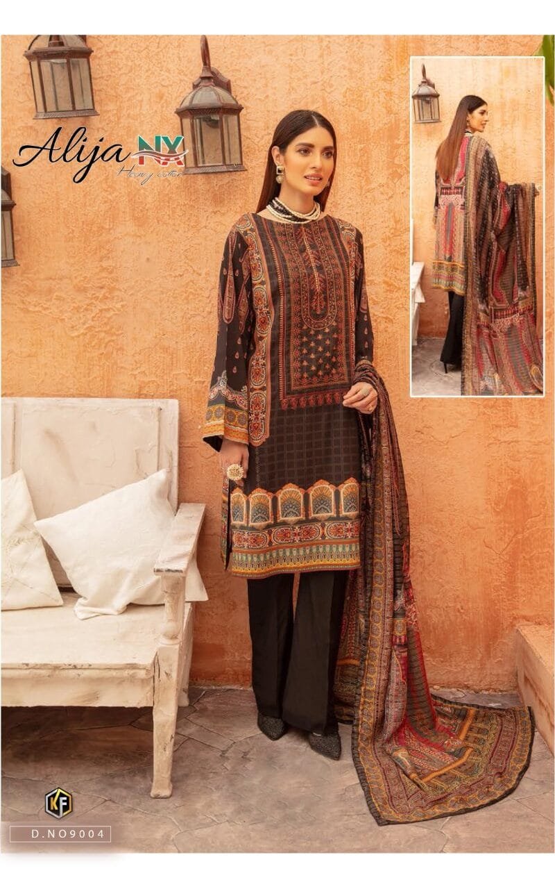 Alija Nx 9 Keval Fab Wholesale Cotton Dress Material