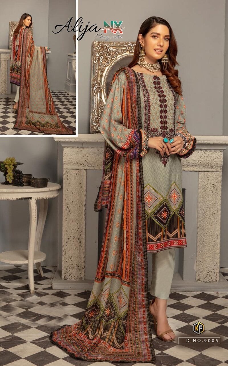 Alija Nx 9 Keval Fab Wholesale Cotton Dress Material
