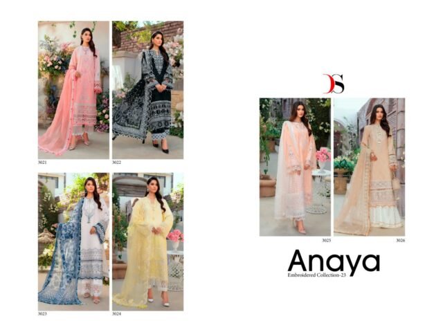 Anaya Embroidered Collection 23 DEEPSY Pakistani Salwar Suits