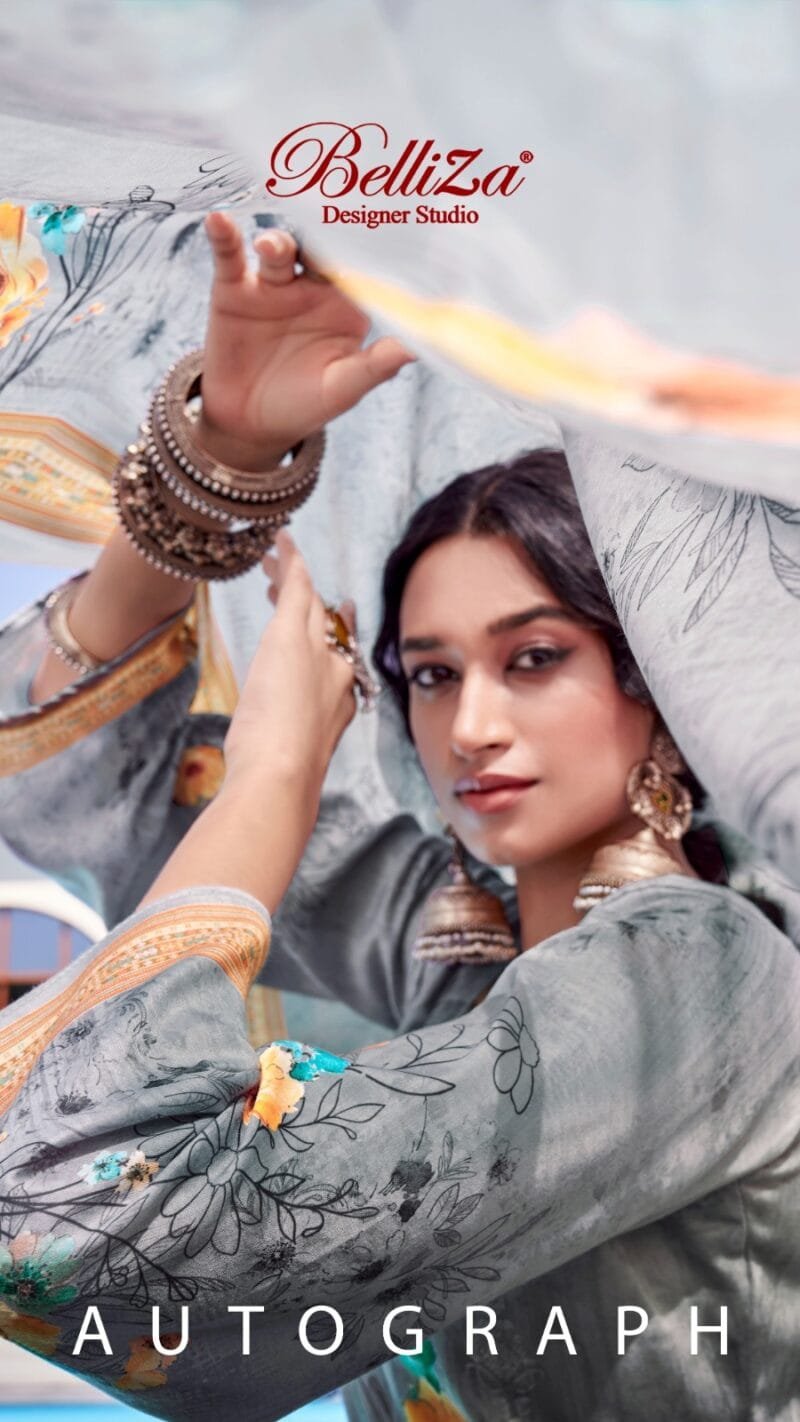 Autograph Belliza Designer Studio Pure Jam Cotton Digital Print