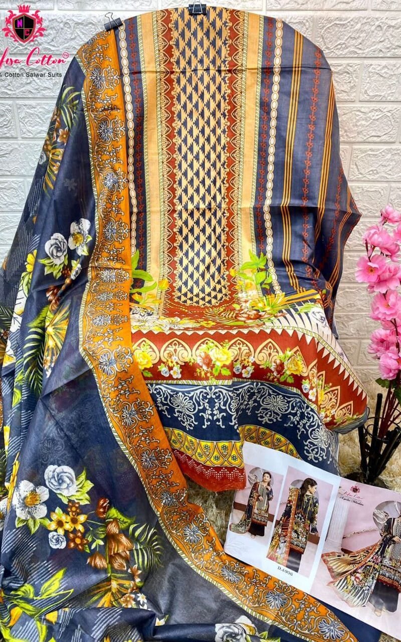 Ayesha Ibhrahim Karachi Cotton Vol 4 Nafisa Cotton