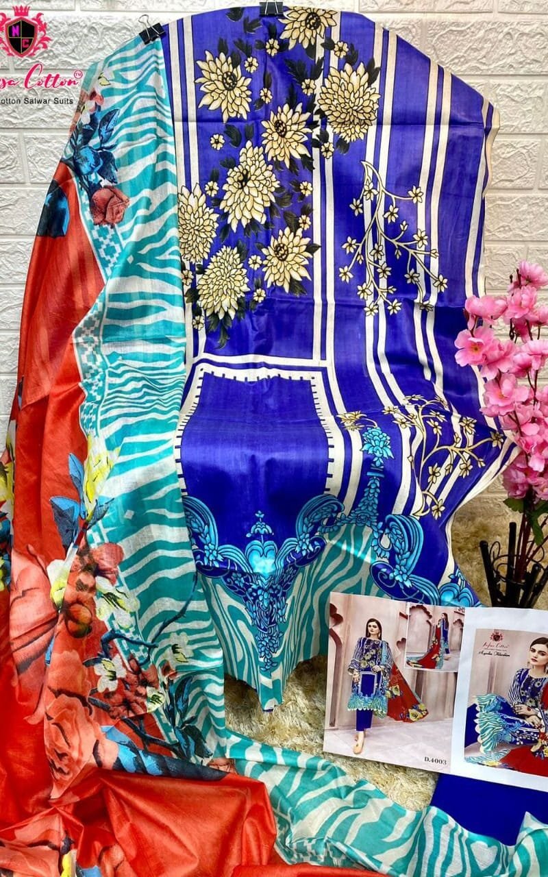 Ayesha Ibhrahim Karachi Cotton Vol 4 Nafisa Cotton