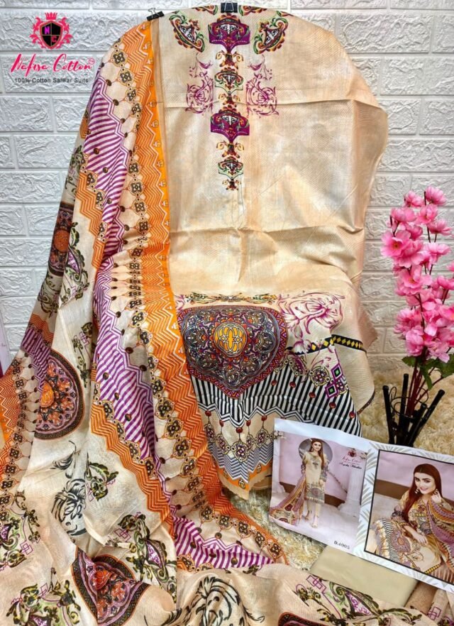 Ayesha Ibhrahim Karachi Cotton Vol 4 Nafisa Cotton