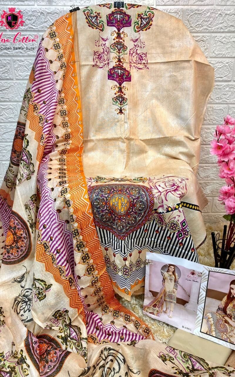 Ayesha Ibhrahim Karachi Cotton Vol 4 Nafisa Cotton