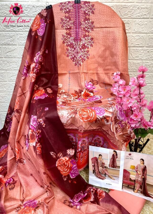 Ayesha Ibhrahim Karachi Cotton Vol 4 Nafisa Cotton