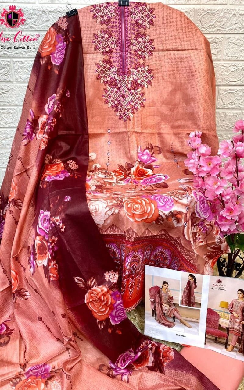 Ayesha Ibhrahim Karachi Cotton Vol 4 Nafisa Cotton