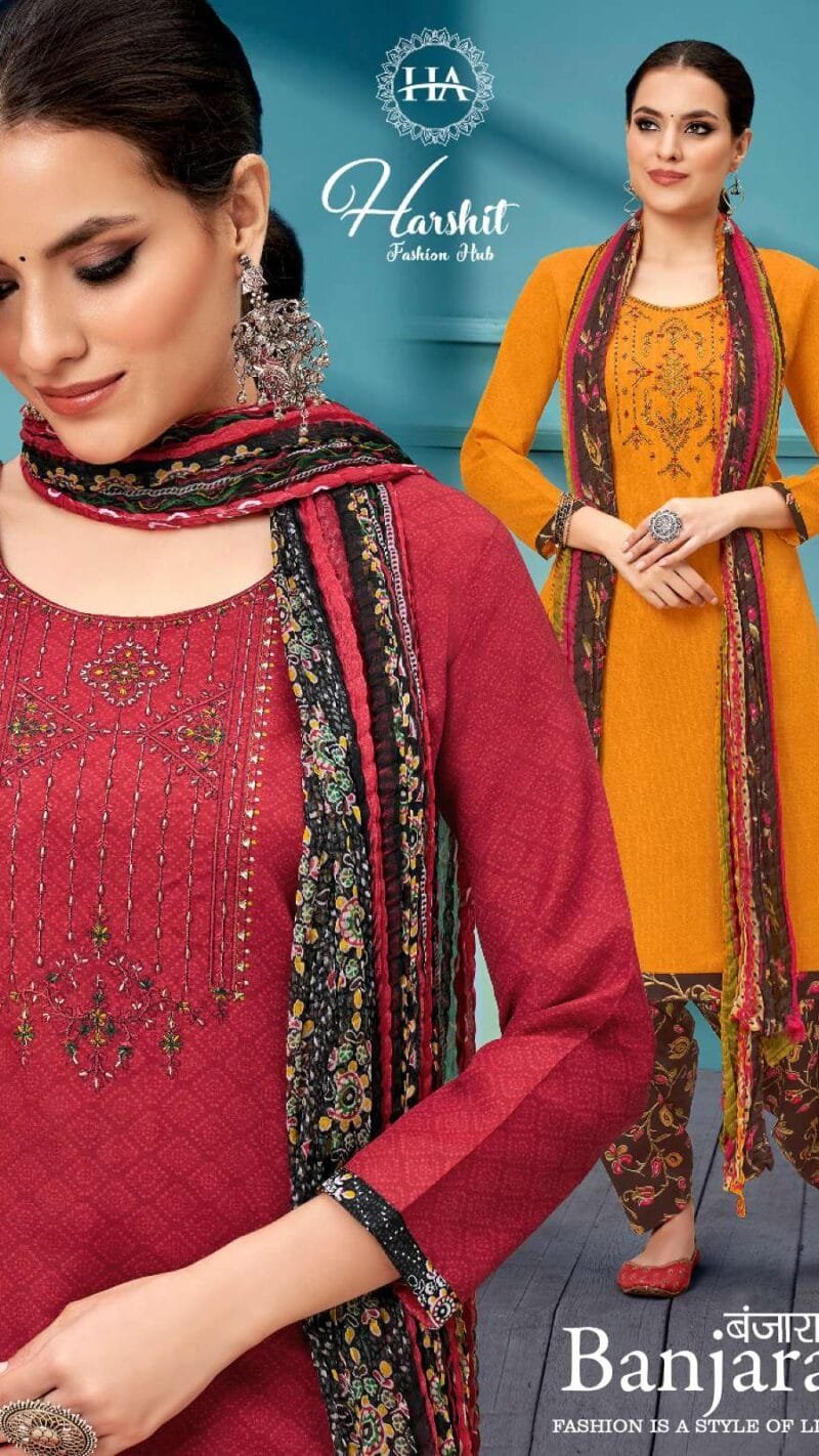 Banjara Harshit Alok Suit Wholesale Dress Material