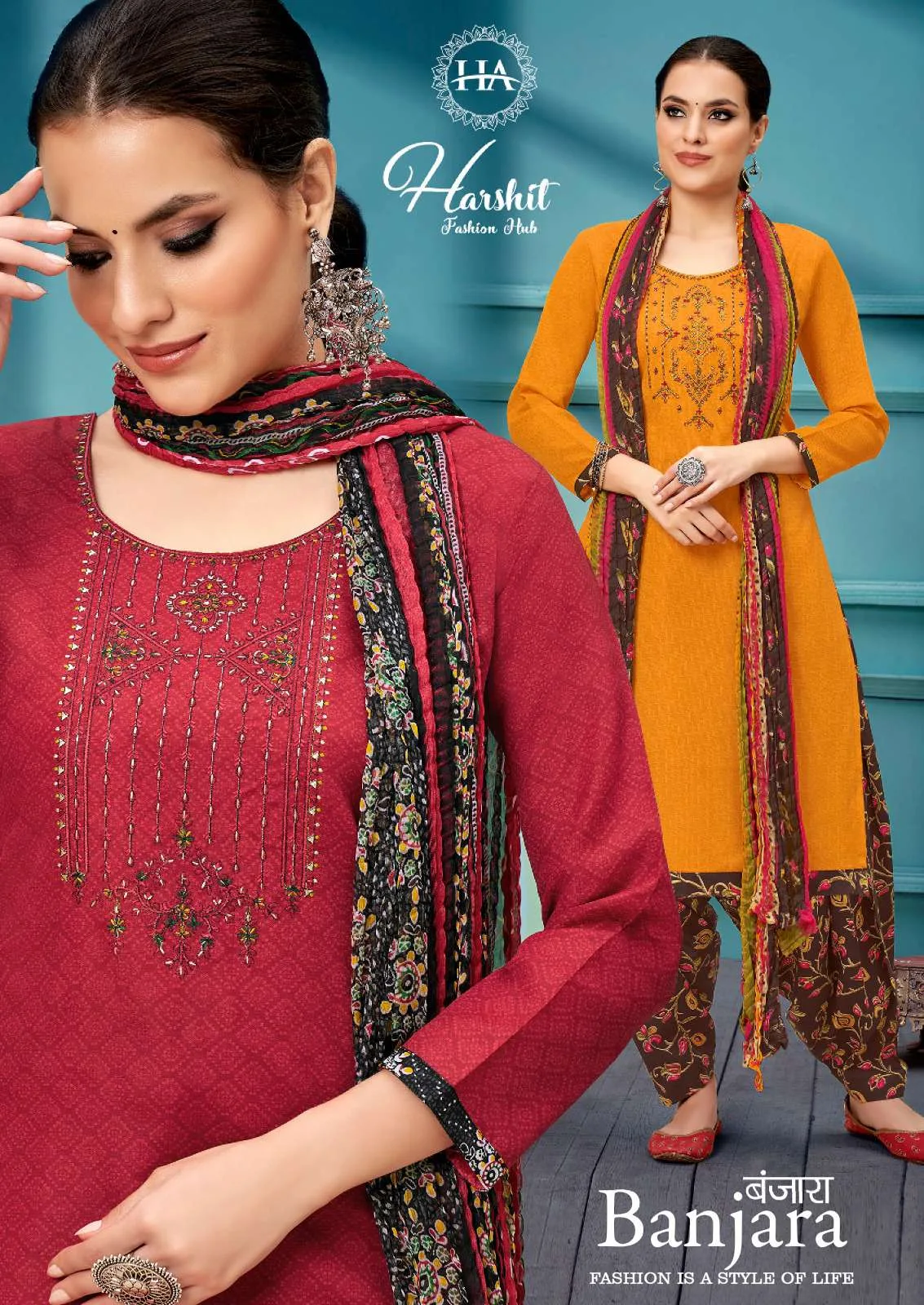 Banjara Harshit Alok Suit Wholesale Dress Material