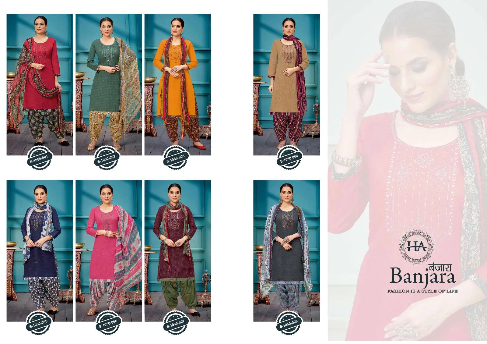 Banjara Harshit Alok Suit Wholesale Dress Material