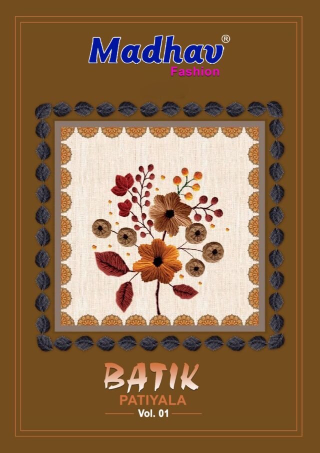 Batik Patiyala Vol 1 Madhav Fashion Wholesale Cotton Dress Material