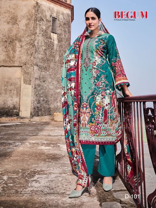 Begum Vol 1 Kalyan Dresses Wholesale Cotton Dress Material