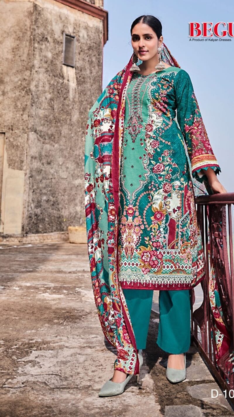 Begum Vol 1 Kalyan Dresses Wholesale Cotton Dress Material