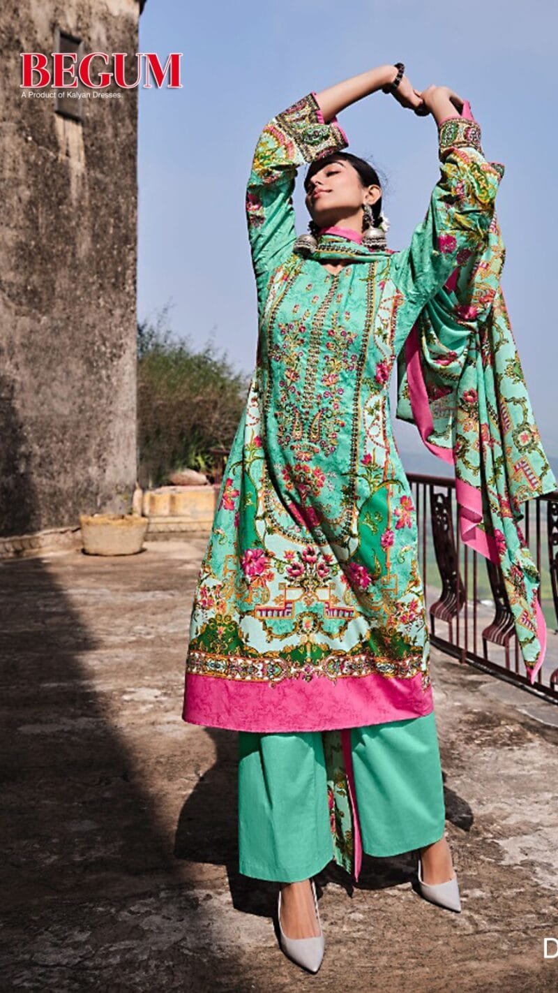 Begum Vol 1 Kalyan Dresses Wholesale Cotton Dress Material