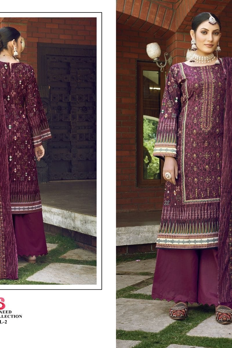 Bin Saeed Lawn Collection Vol 2 Majesty Pakistani Salwar Suits