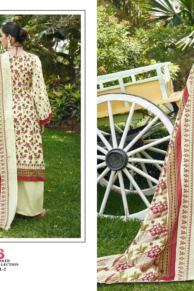Bin Saeed Lawn Collection Vol 2 Majesty Pakistani Salwar Suits