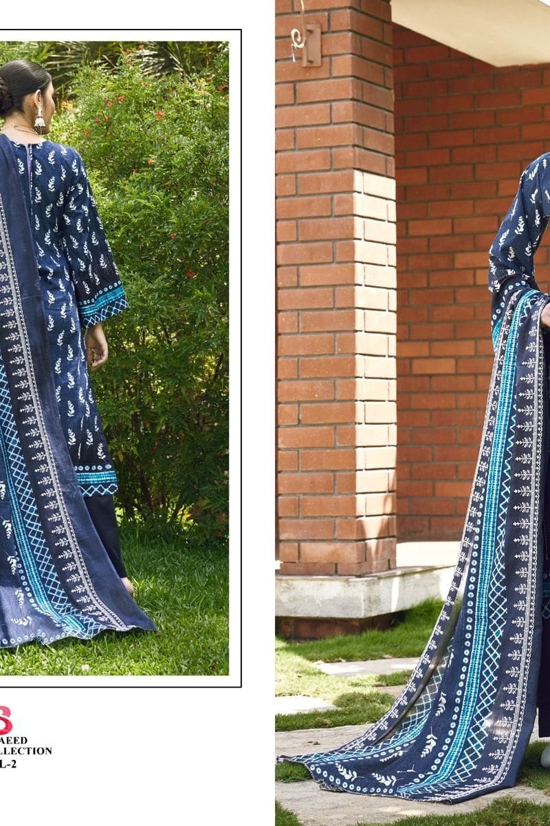 Bin Saeed Lawn Collection Vol 2 Majesty Pakistani Salwar Suits