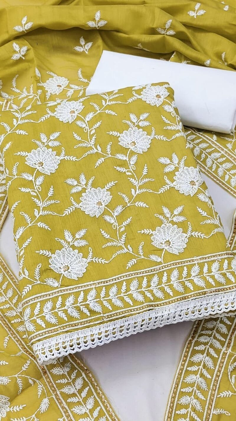 Buy Maslin Cotton Wholesale Dress Material