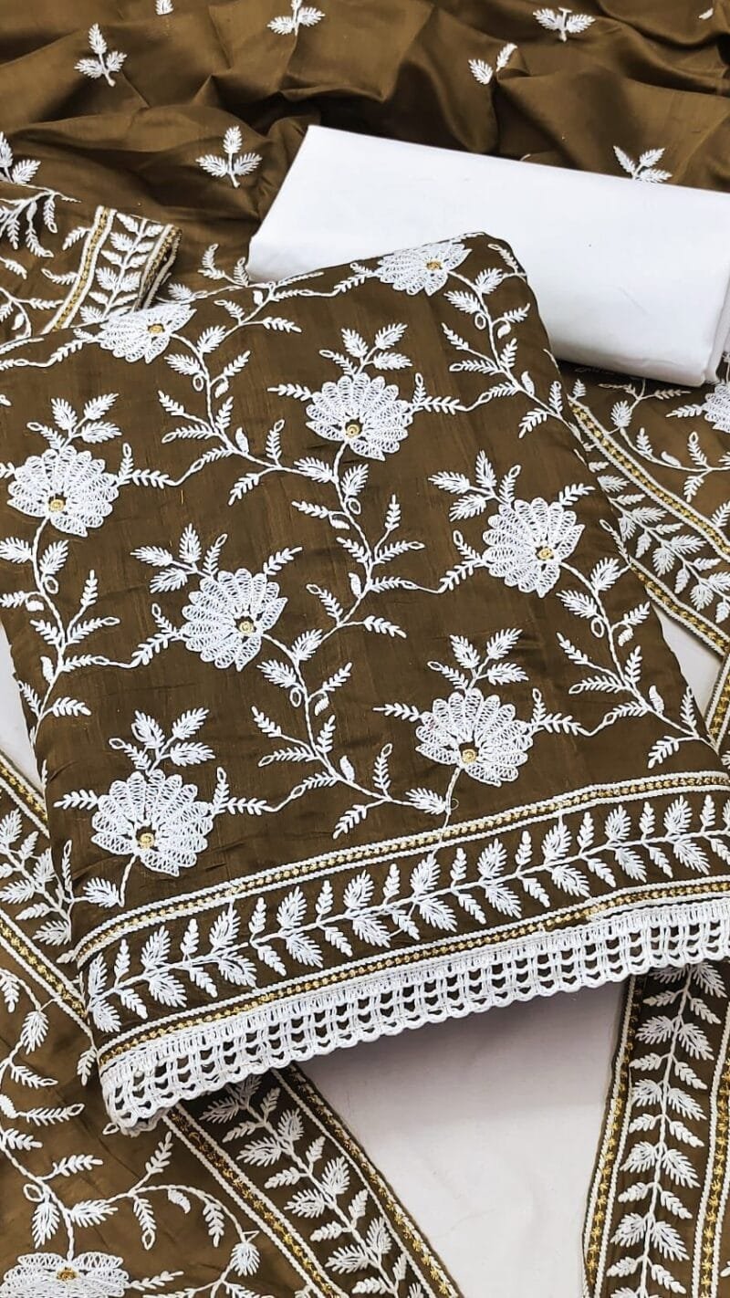 Buy Maslin Cotton Wholesale Dress Material