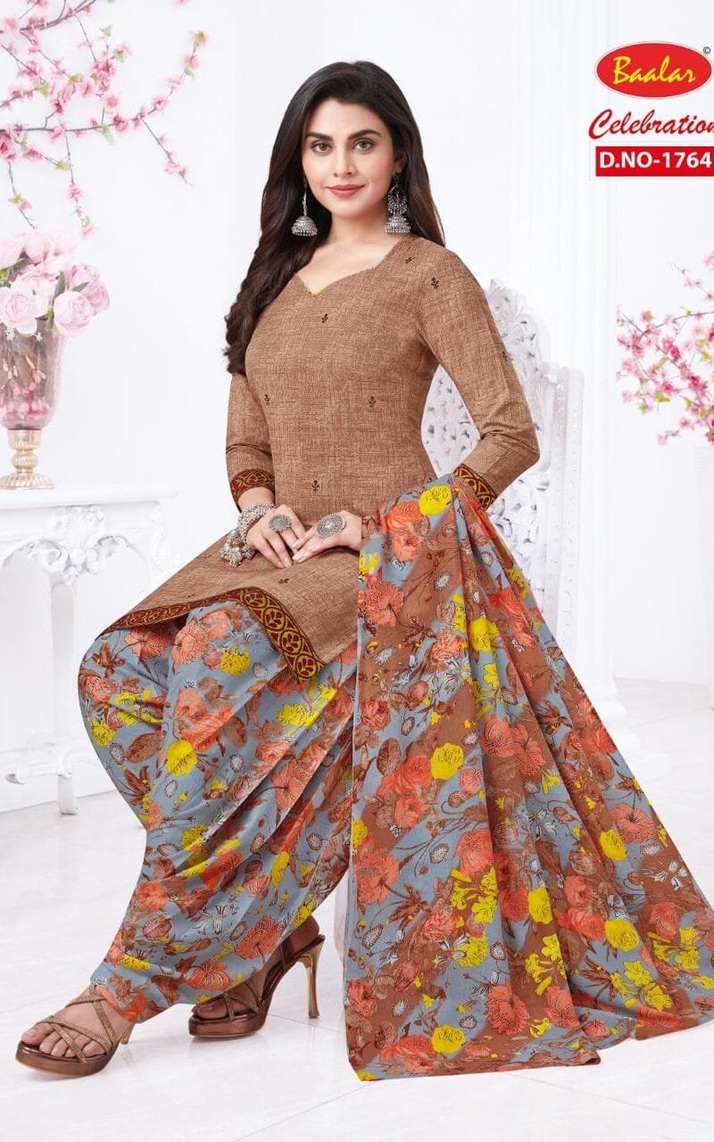 Celebration Patiyala Vol 17 Baalar Wholesale Cotton Dress Material