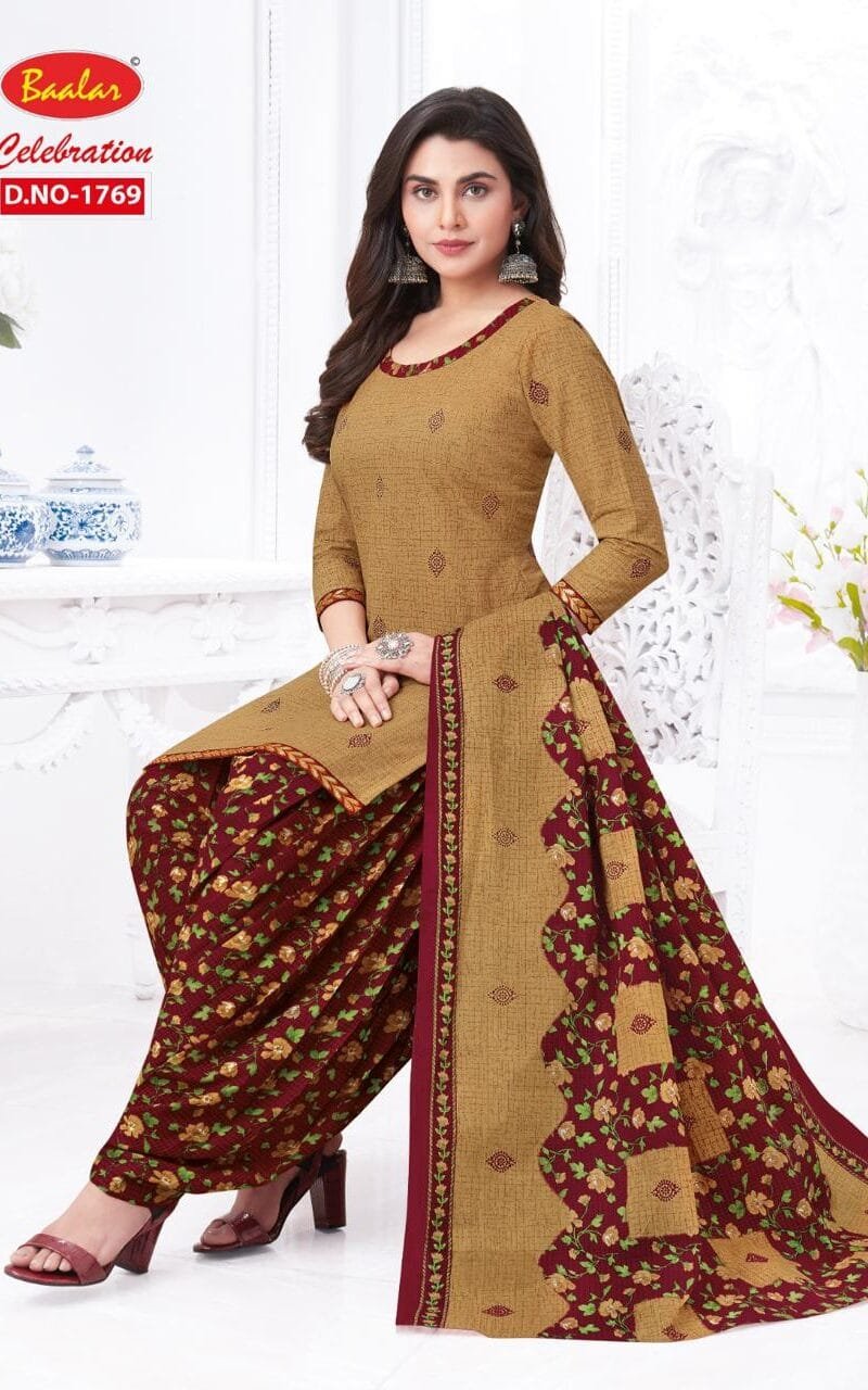 Celebration Patiyala Vol 17 Baalar Wholesale Cotton Dress Material