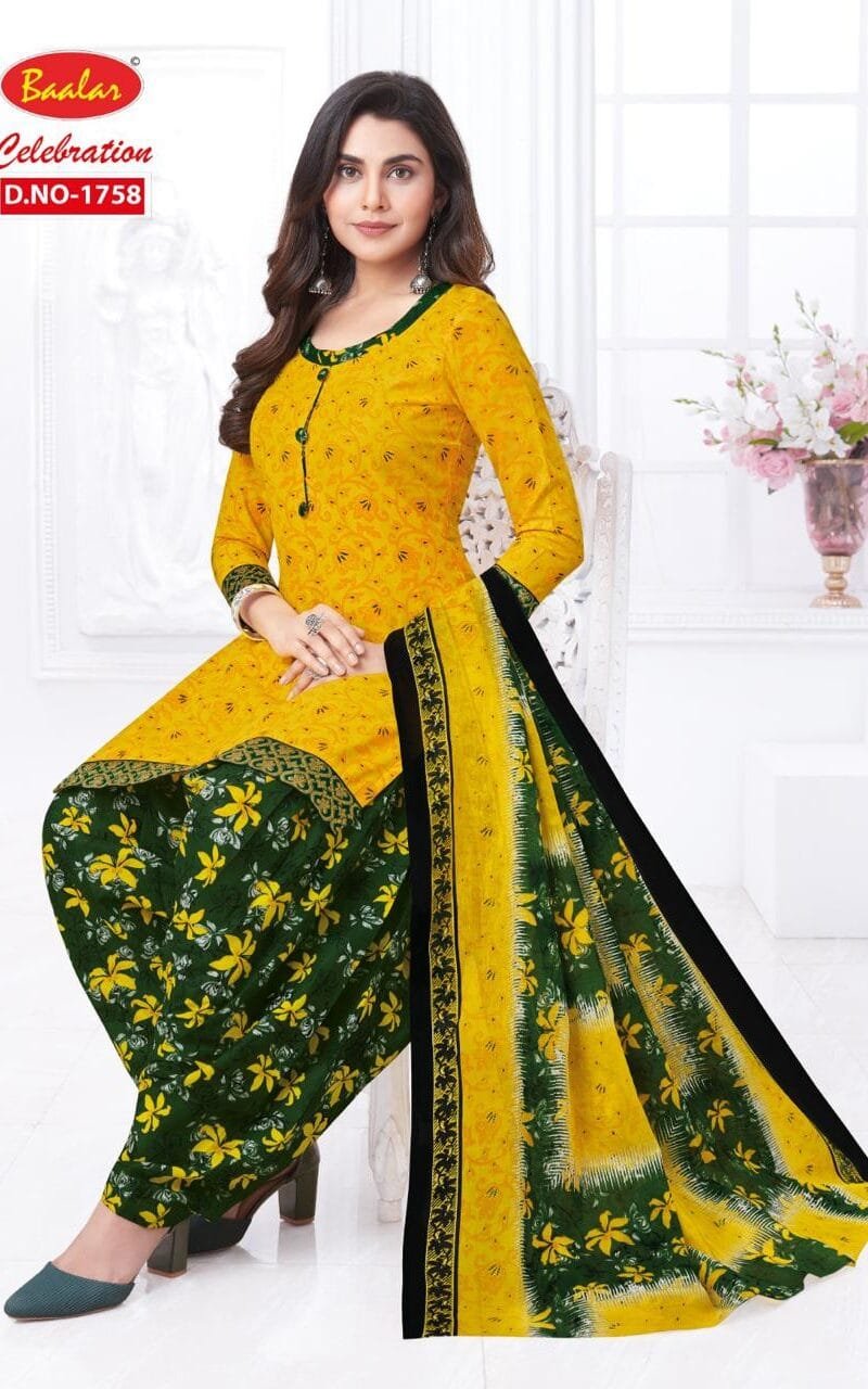 Celebration Patiyala Vol 17 Baalar Wholesale Cotton Dress Material