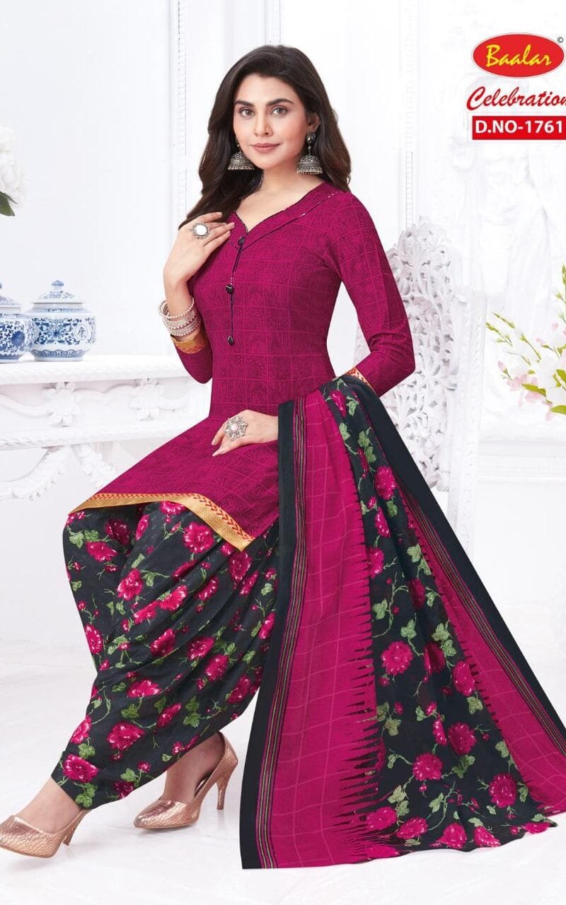 Celebration Patiyala Vol 17 Baalar Wholesale Cotton Dress Material