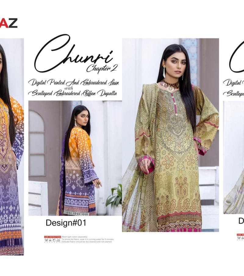 Chunari Tanishk Pakistanl Digital Print Wholesale Dress Material