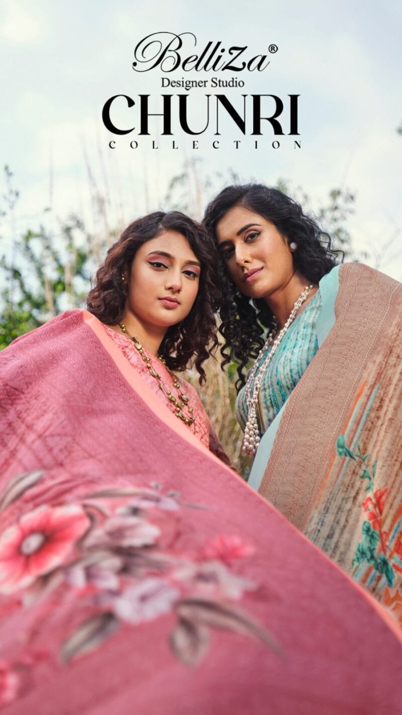 Chunri Belliza Pure Muslin Cotton Dupatta