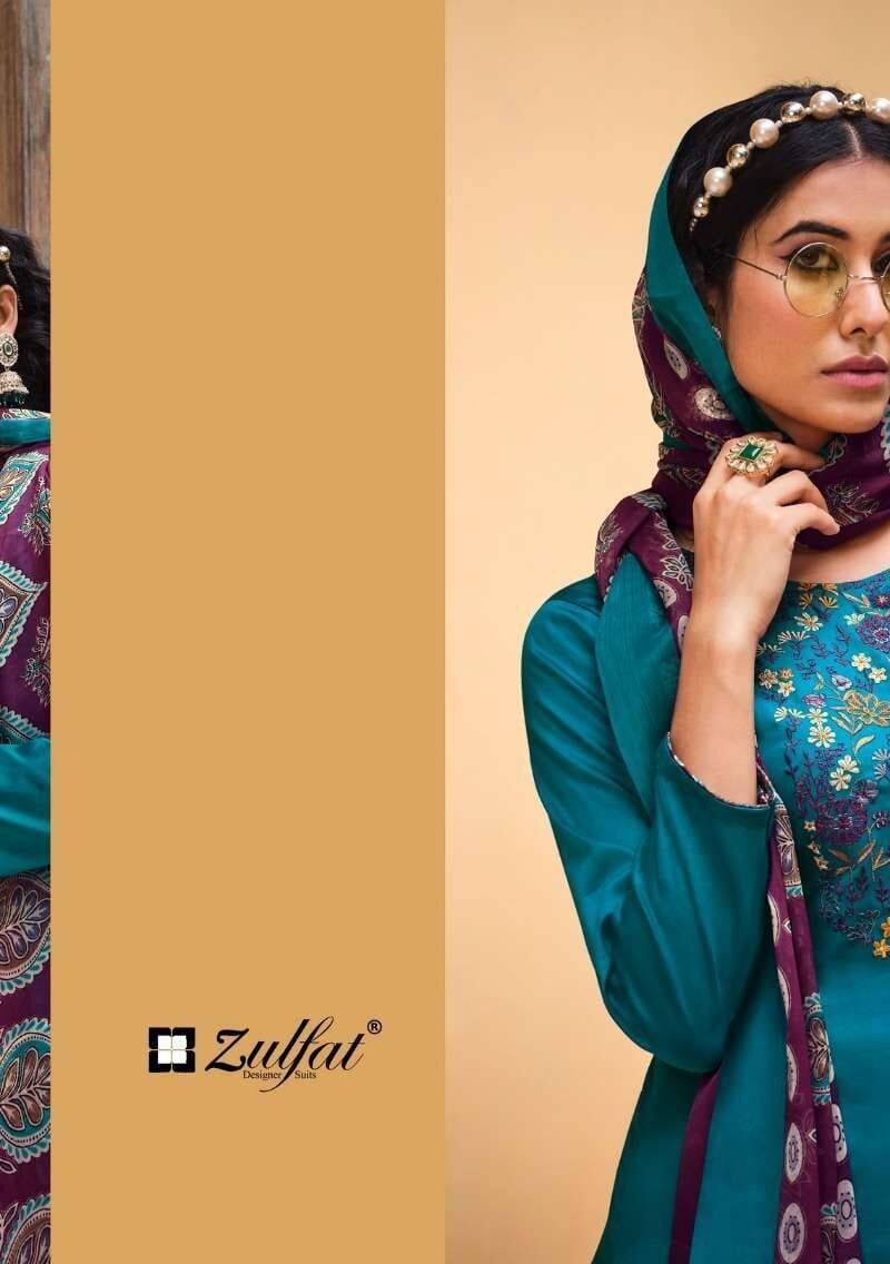 Damini Zulfat Designer Suits Wholesale Cotton Dress Material