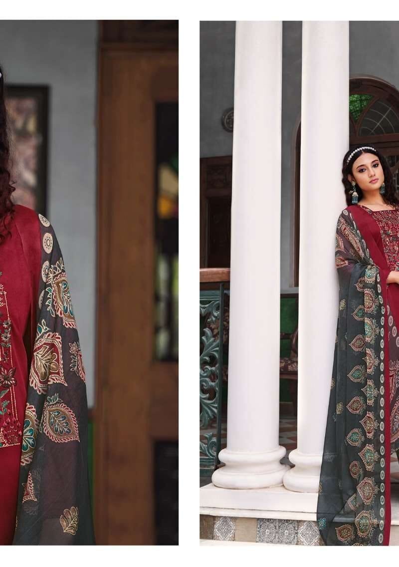 Damini Zulfat Designer Suits Wholesale Cotton Dress Material