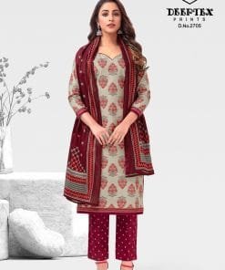 Deeptex Chief Guest Vol-27 The Elegant Lady Wholesale Cotton Dress Material