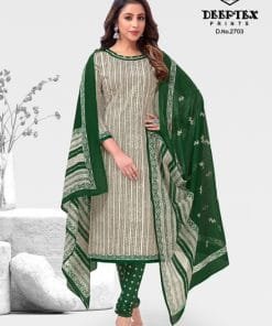 Deeptex Chief Guest Vol-27 The Elegant Lady Wholesale Cotton Dress Material