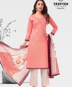 Deeptex Chief Guest Vol-27 The Elegant Lady Wholesale Cotton Dress Material