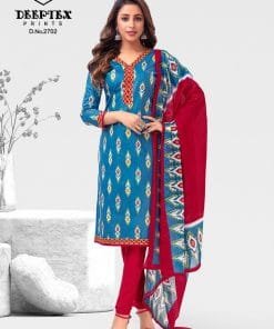 Deeptex Chief Guest Vol-27 The Elegant Lady Wholesale Cotton Dress Material
