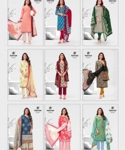 Deeptex Chief Guest Vol-27 The Elegant Lady Wholesale Cotton Dress Material
