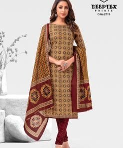 Deeptex Chief Guest Vol-27 The Elegant Lady Wholesale Cotton Dress Material