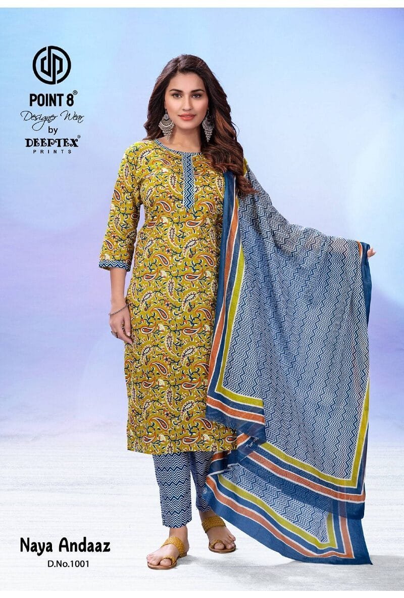 Deeptex Naya Andaaz Vol 1 Kurti Pant With Dupatta