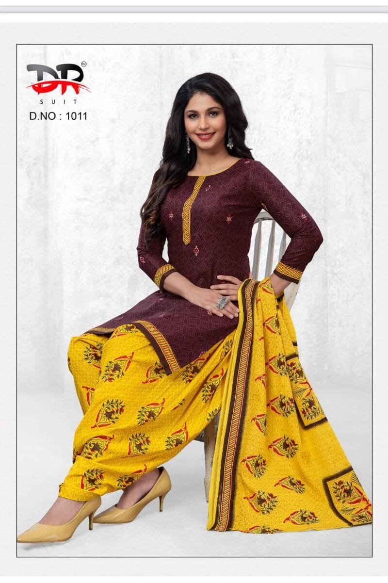 Dr Ammi Jaan Wholesale Cotton Dress Material