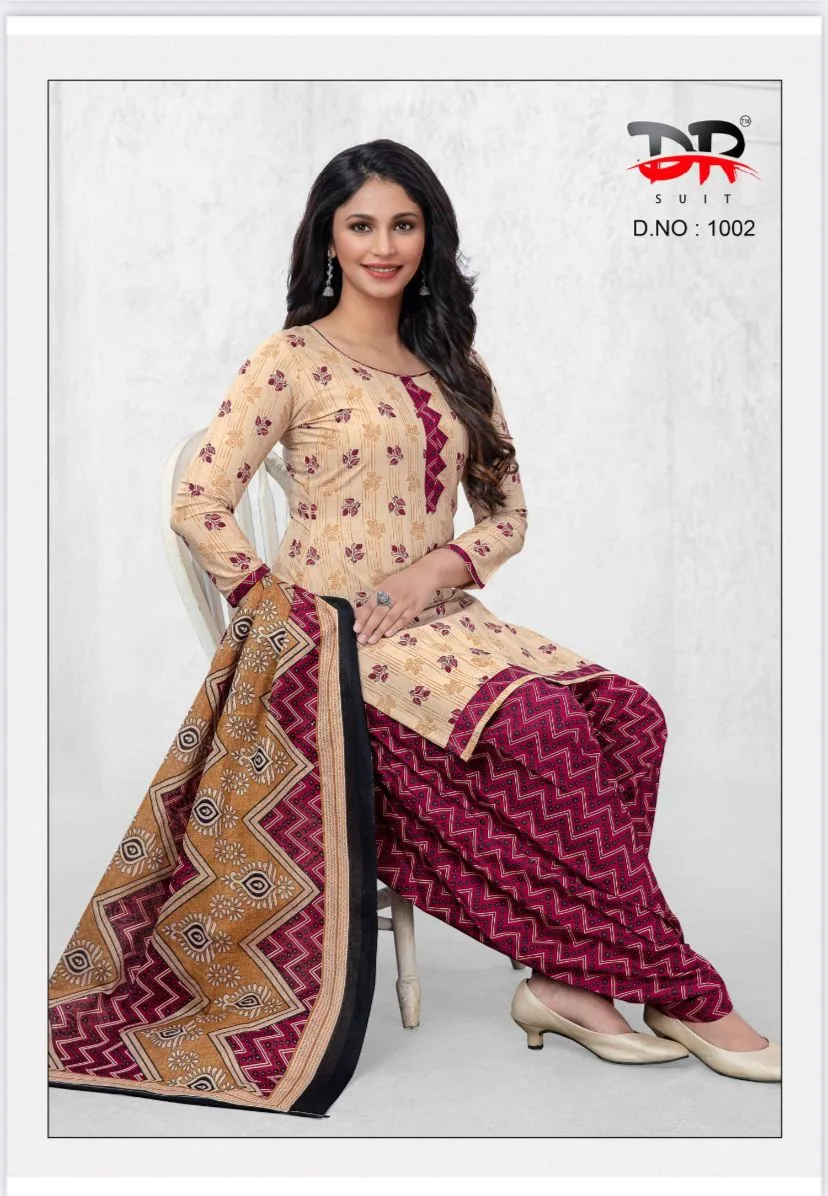Dr Ammi Jaan Wholesale Cotton Dress Material