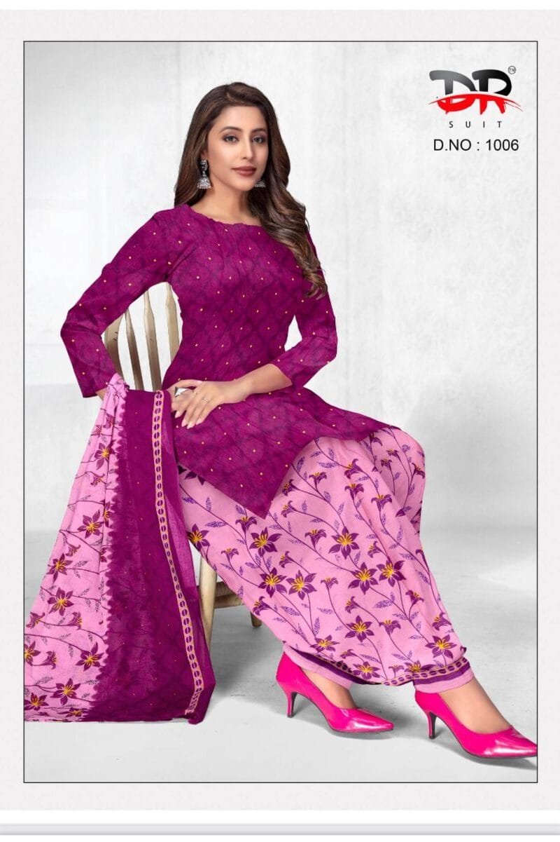 Dr Ammi Jaan Wholesale Cotton Dress Material