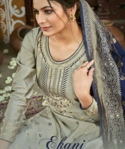 Ekanj Pc Banaras Vol 1 Banarasi Silk Wholesale Dress Material