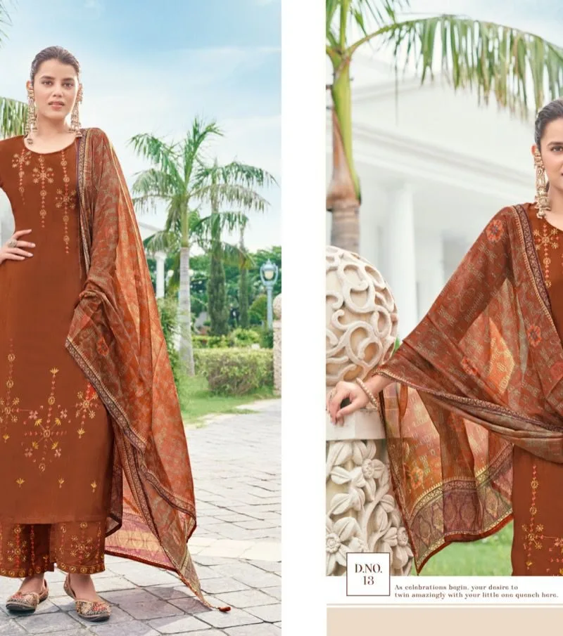 Elora Designer Fully Readymade Suit