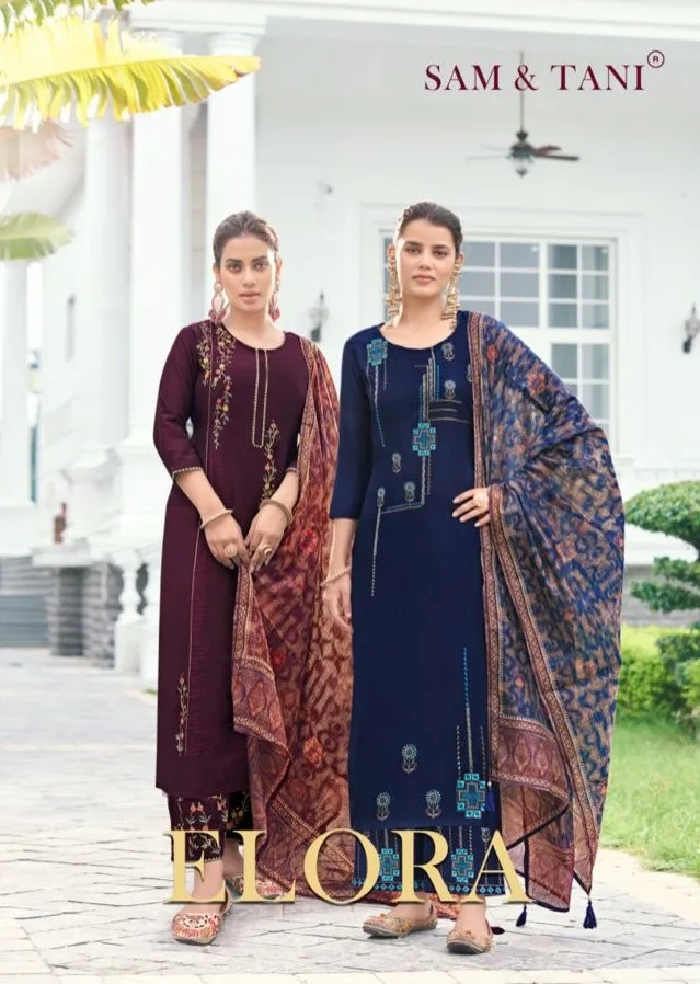 Elora Designer Fully Readymade Suit